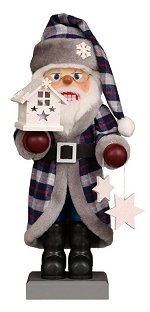 Grey Plaid Santa<br>2025 Ulbricht Nutcracker